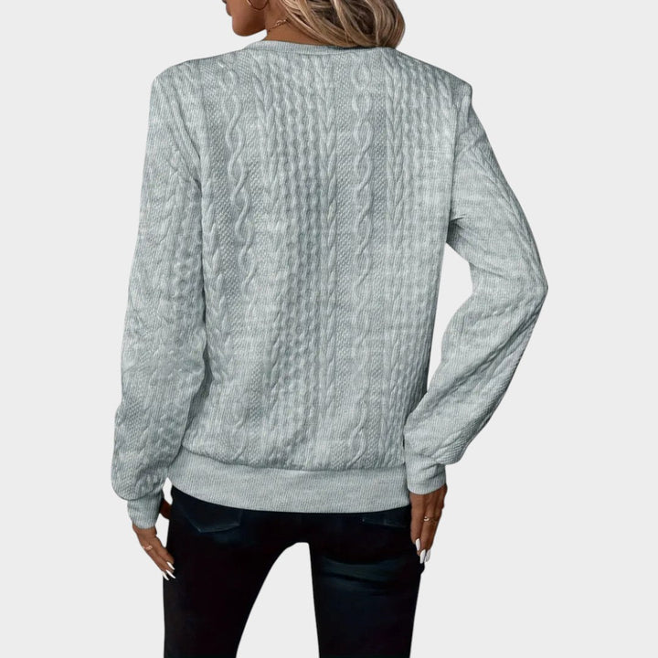 Aurelie - Soft Zip-Up Cardigan
