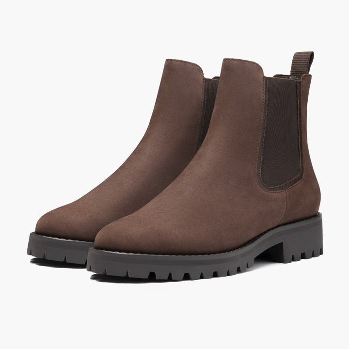 Dionne - Chunky Sole Chelsea Boots