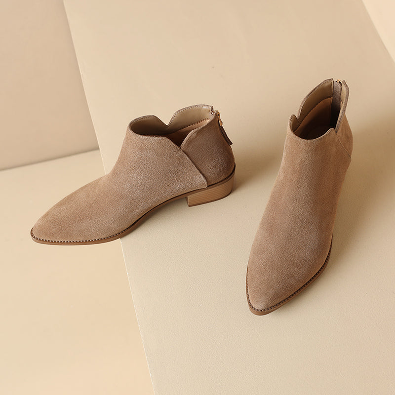 Maisie - Genuine Leather Western Boots