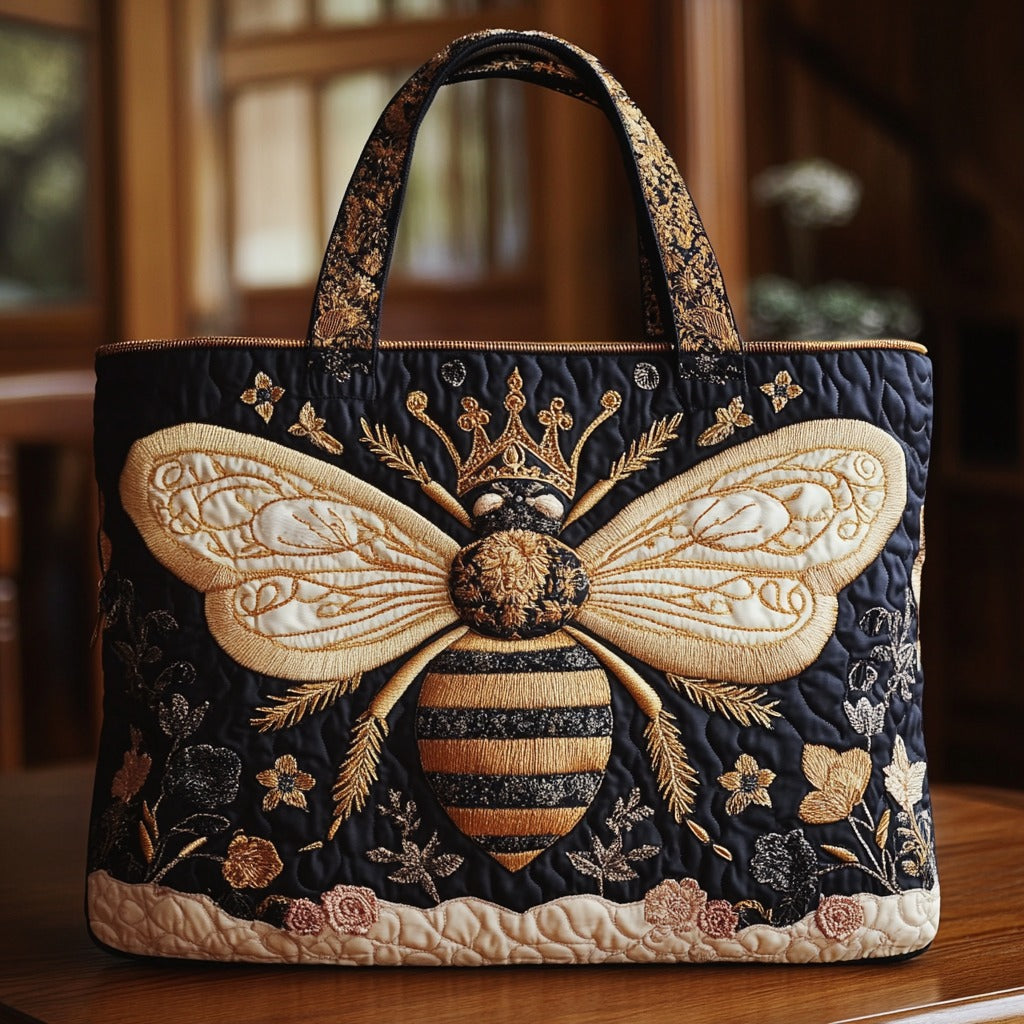 Bolsa Tote Acolchada Crown Bee