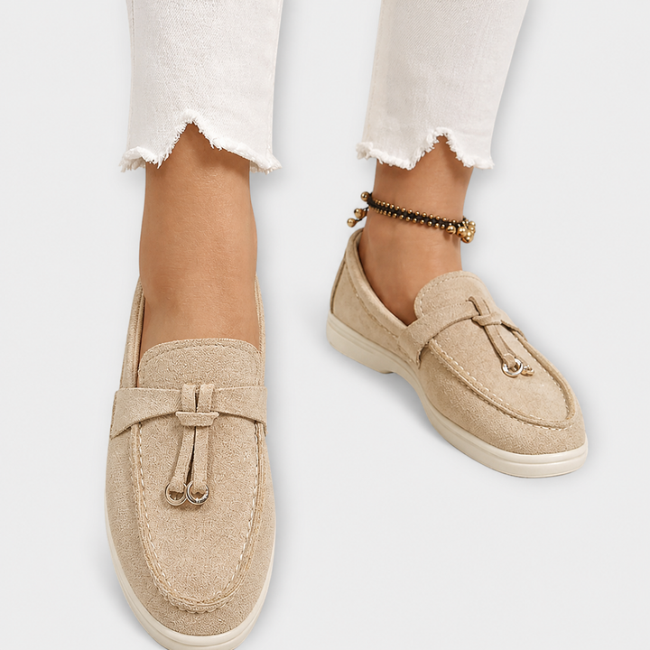 Anne - Elegant Buckle Loafers