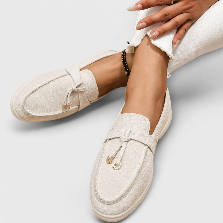 Anne - Elegant Buckle Loafers