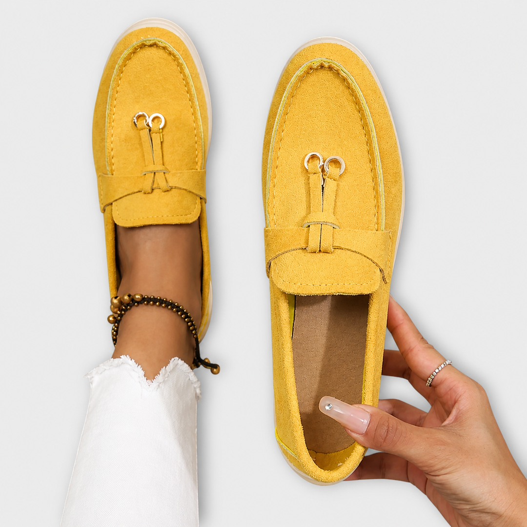 Anne - Elegant Buckle Loafers
