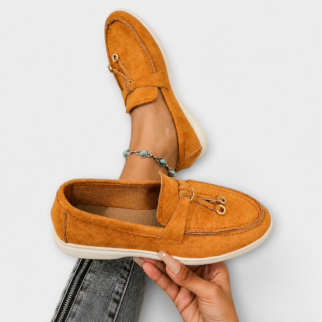 Anne - Elegant Buckle Loafers