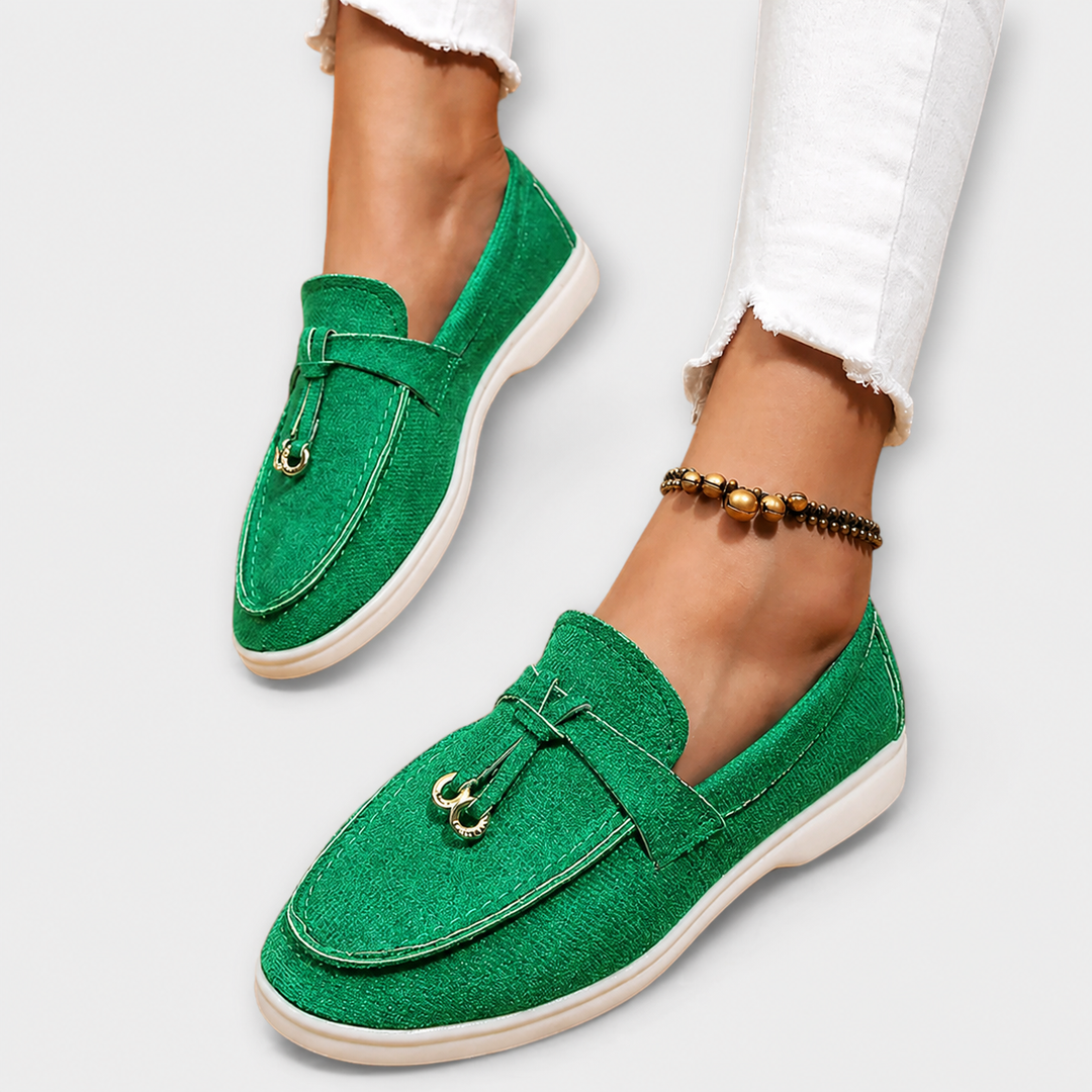 Anne - Elegant Buckle Loafers