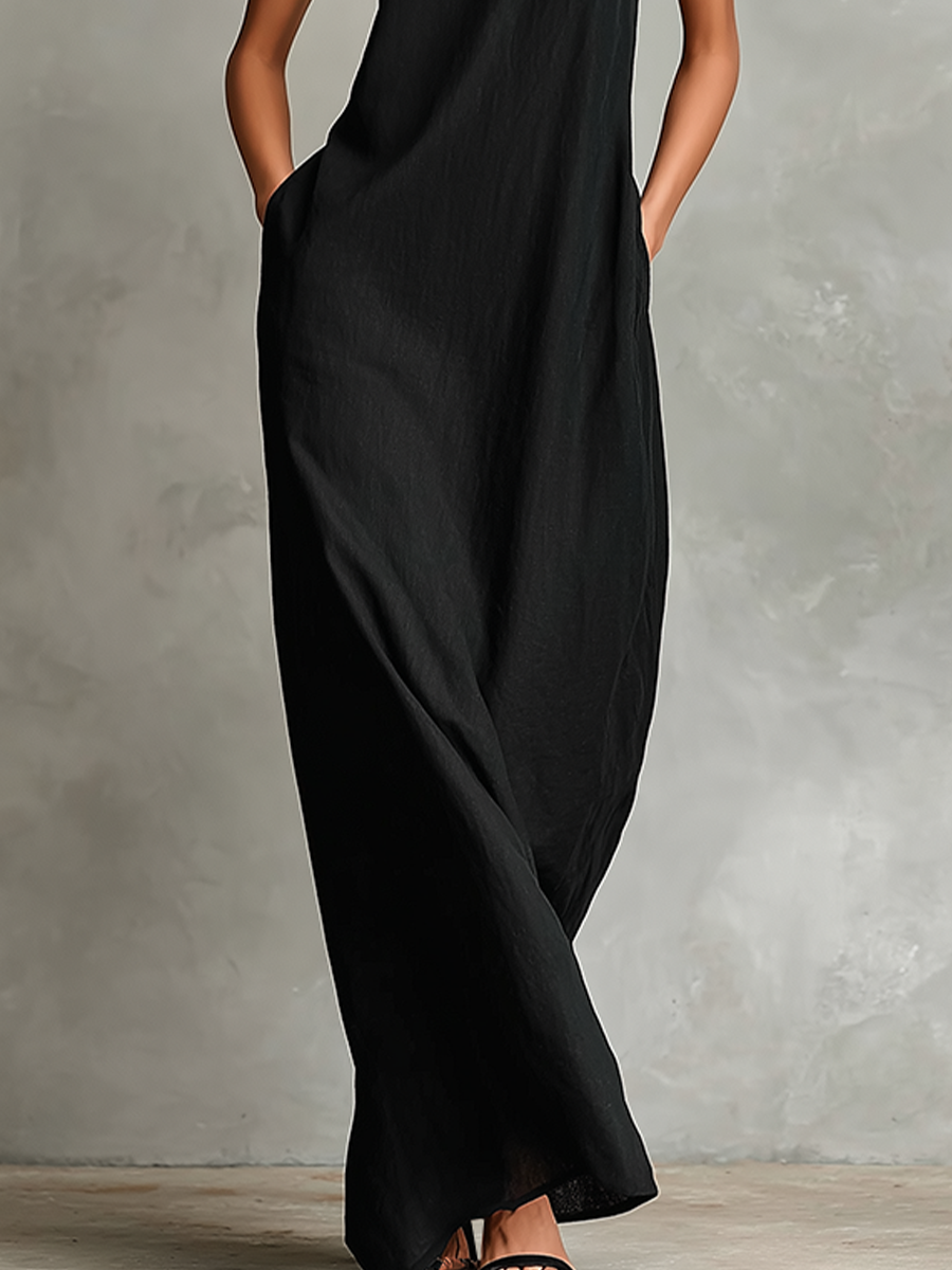 Edwina - Turtleneck Maxi Dress
