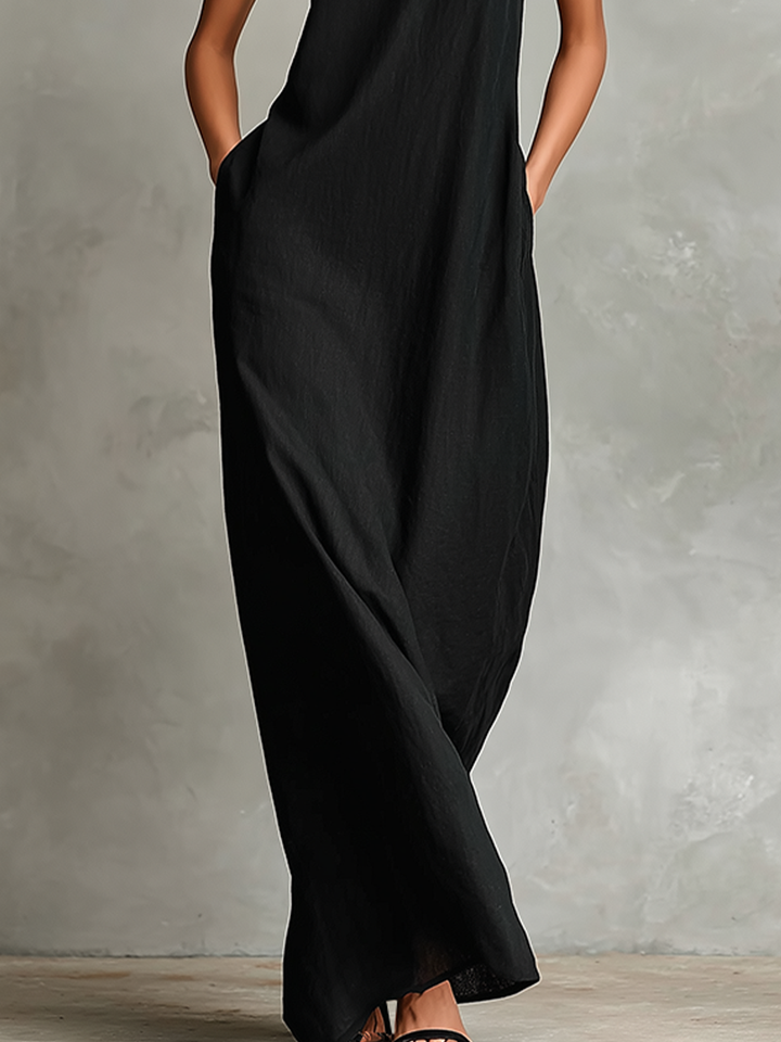 Edwina - Turtleneck Maxi Dress
