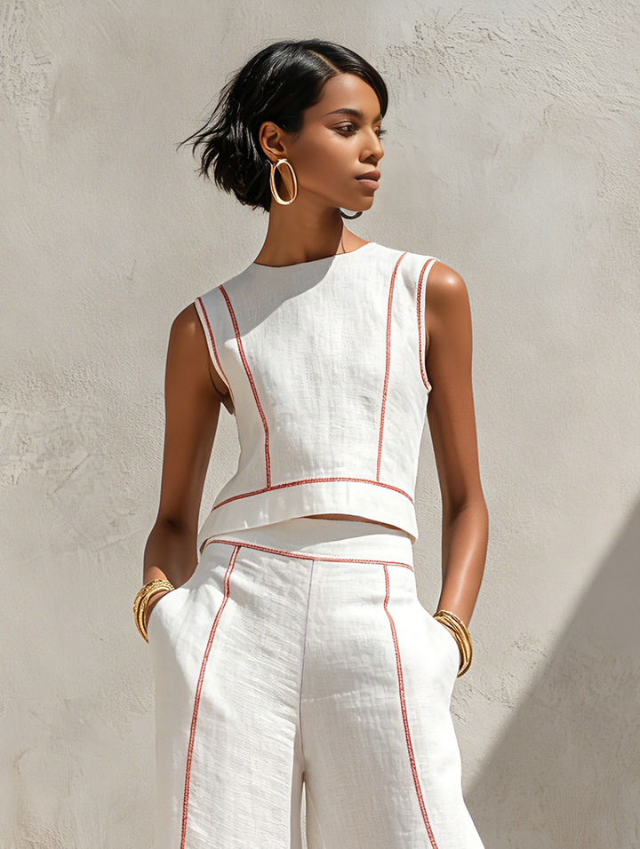 Camila - Two-Piece Wide-Leg Set
