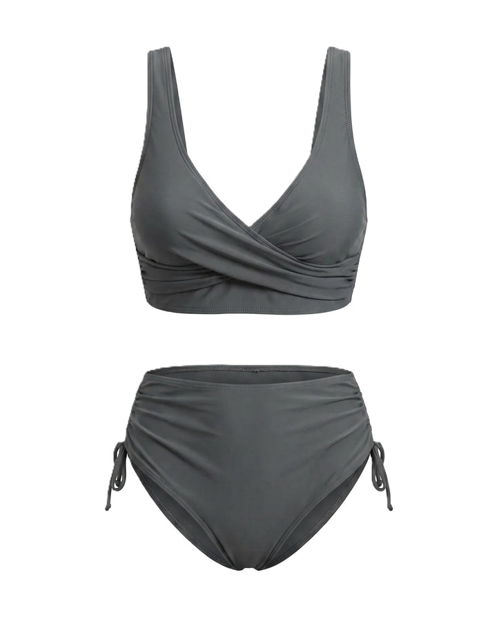 Delaine - Twist Front Bikini with Removable Cups