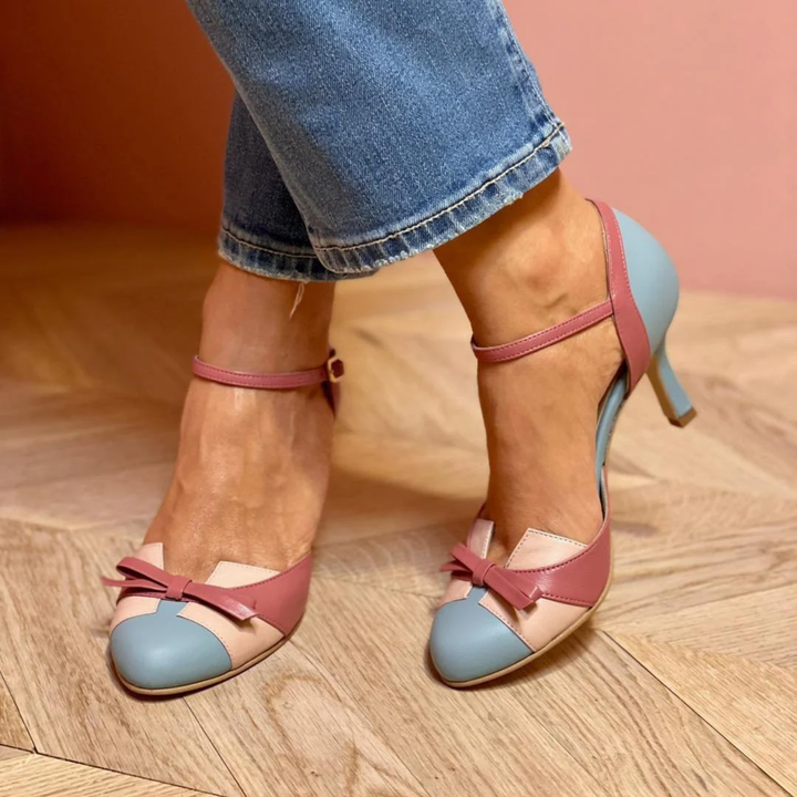 Yolande - Vintage Orthopedic Bow Sandals
