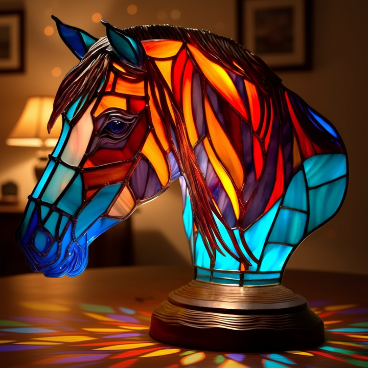 Enchanting Horse LED Lamp