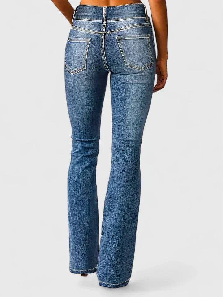 Allison - Stretch Flared Jeans