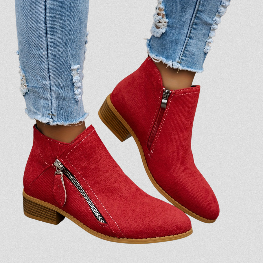 Blythe - Zip Ankle Boots