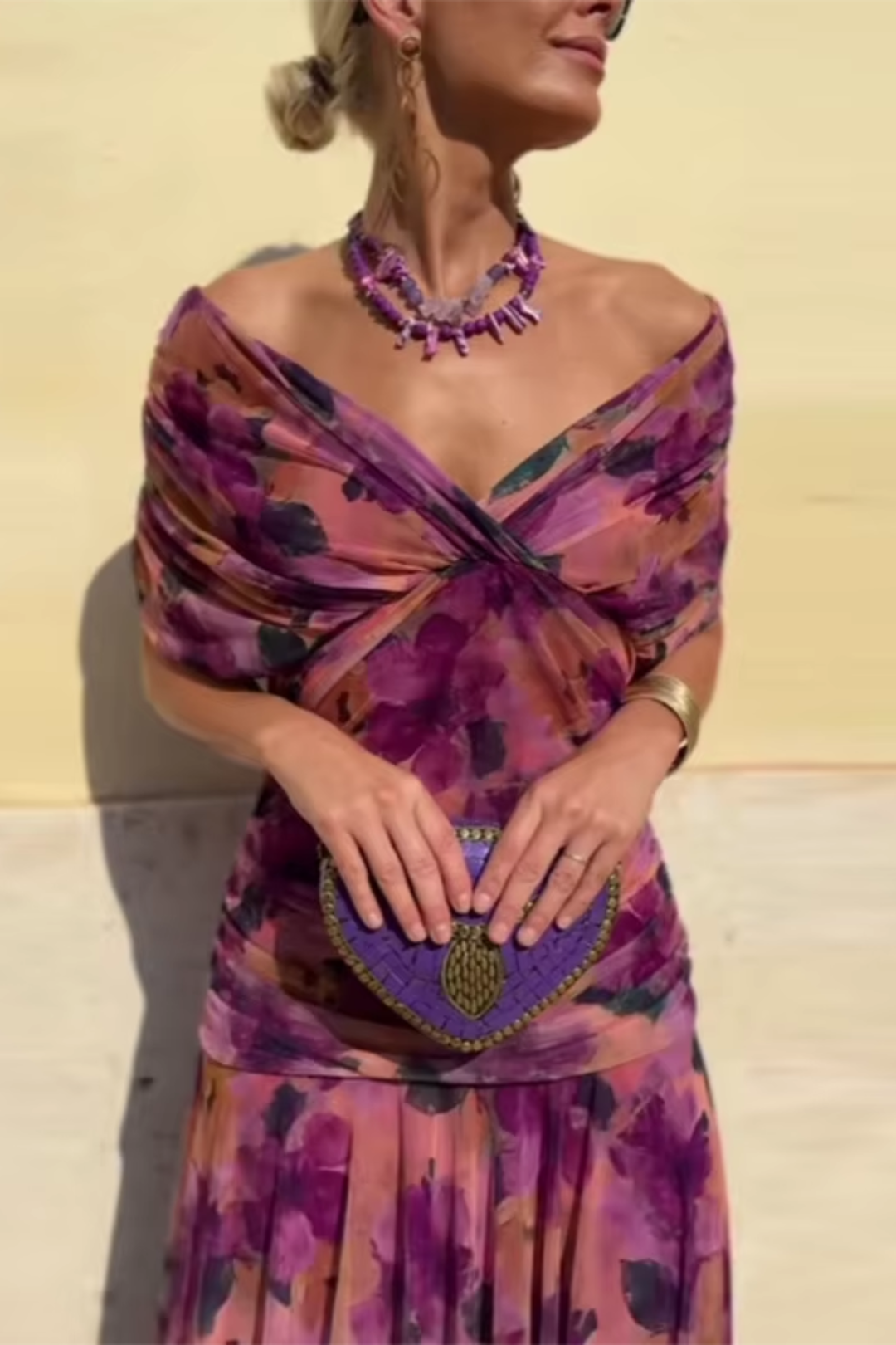 Keegan - Floral Gauze Maxi Dress