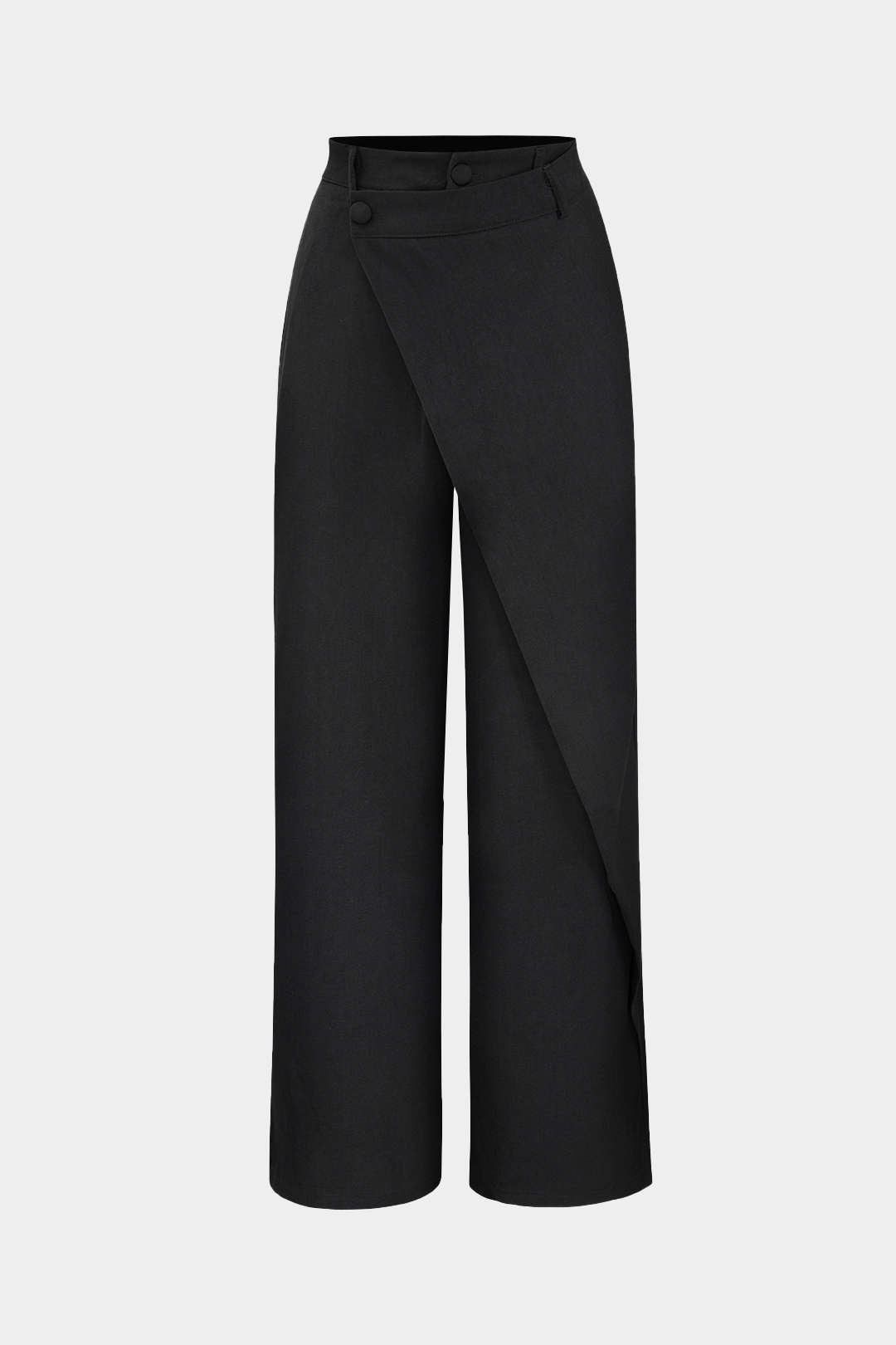 Saige - Wrap-Waist Straight Pants