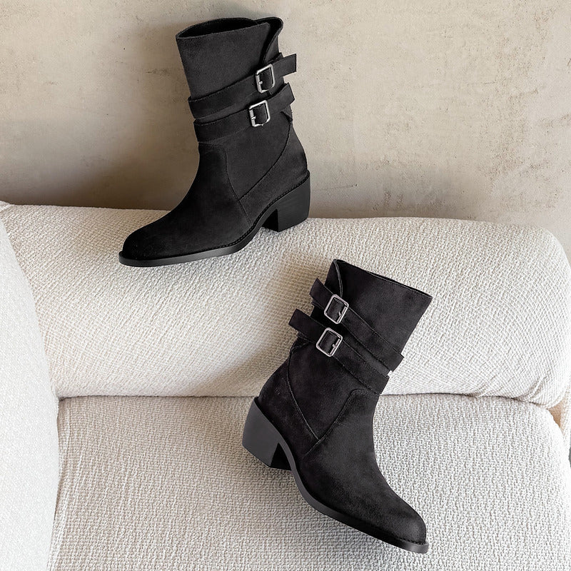Annabel - Genuine Leather Western Boots