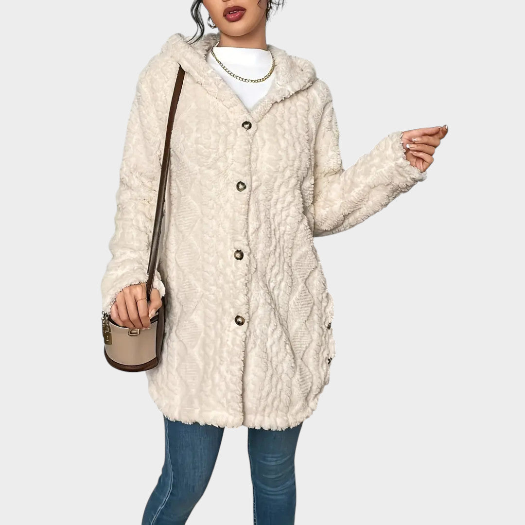 Ayla - Quilted Hooded Cardigan