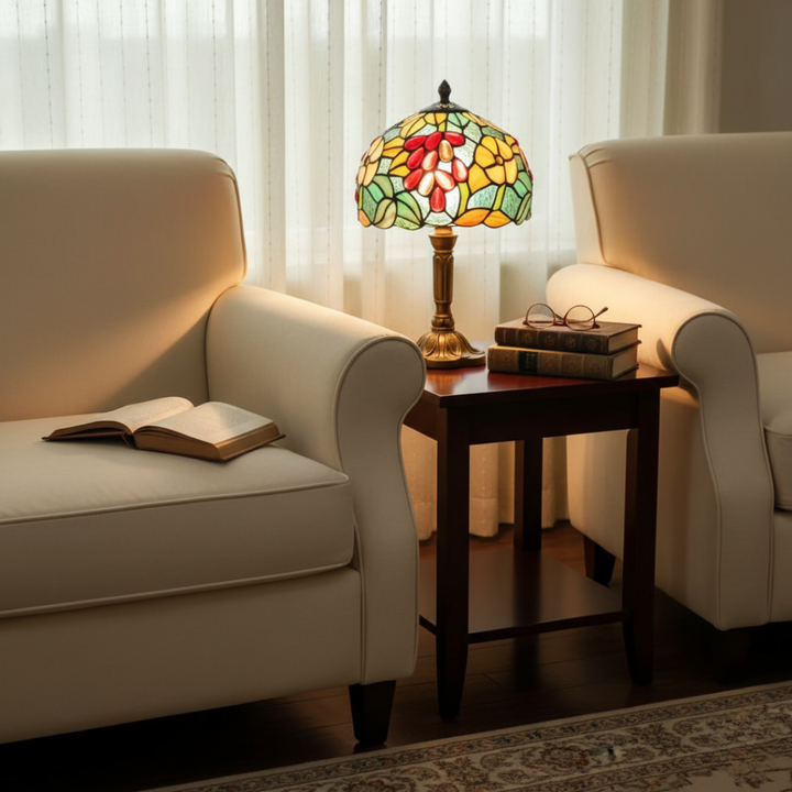 Arizona Stained Glass Style Lamp