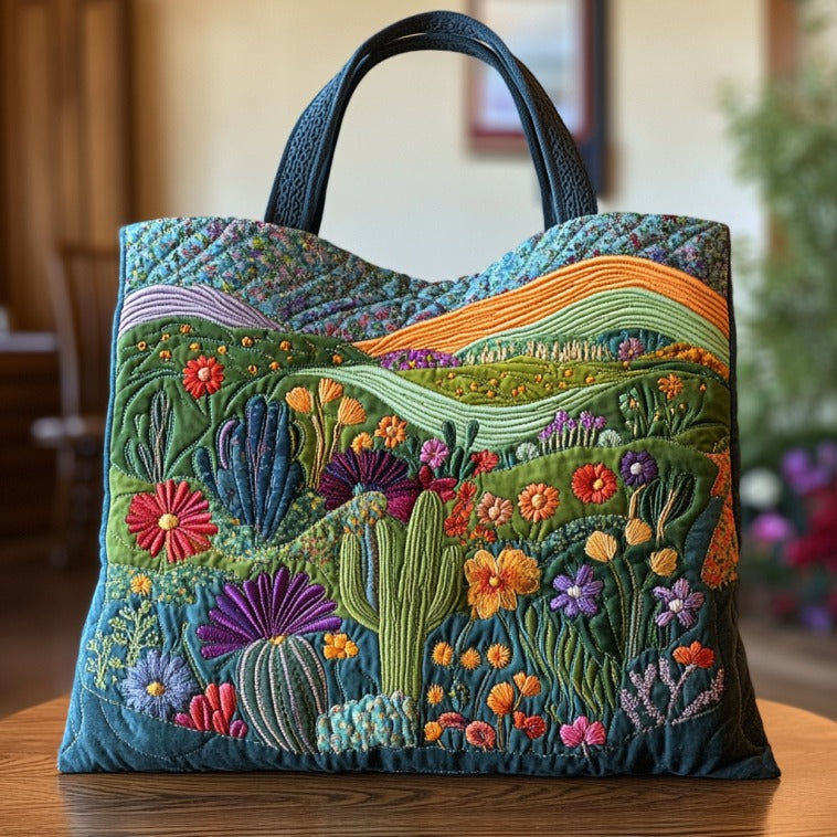 Bolsa Tote Acolchada Vibrante