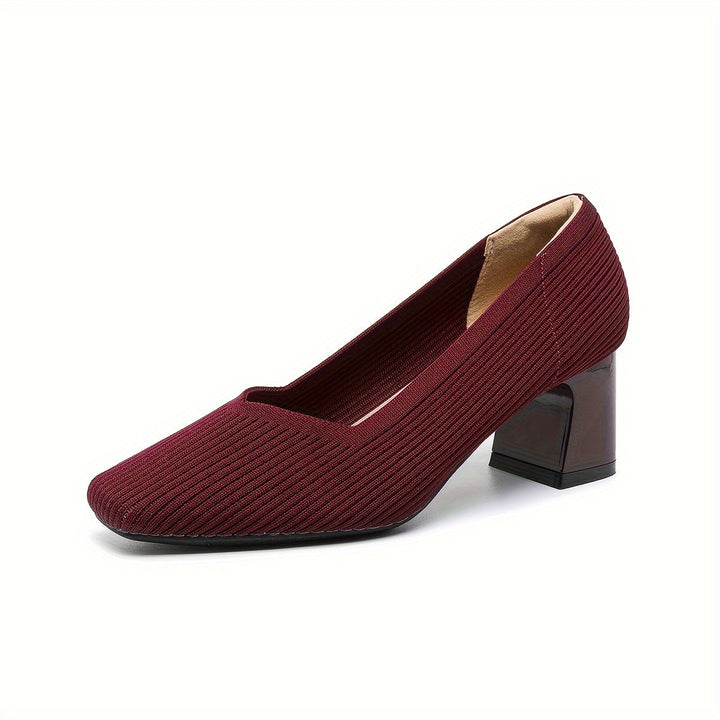 Antonia - Orthopedic Block Heel Pumps