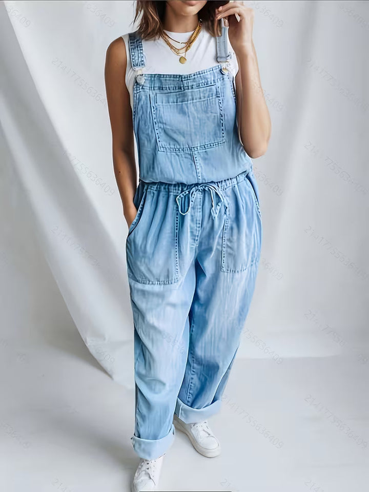 Lennox - Denim Shorts Overall