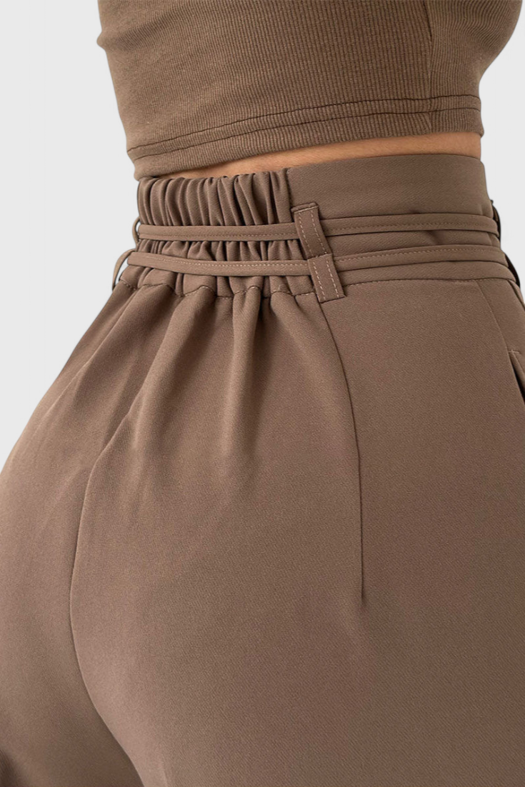 Eliora - Wide-Leg Drawstring Pants