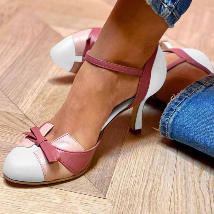 Yolande - Vintage Orthopedic Bow Sandals