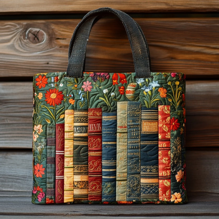 Bolsa Tote Acolchada Love Books