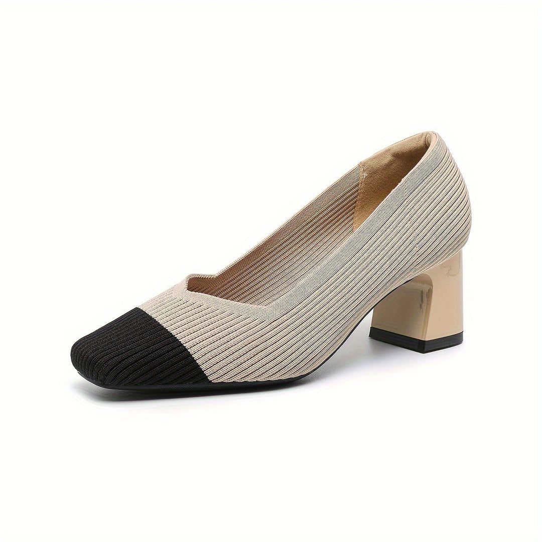 Antonia - Orthopedic Block Heel Pumps