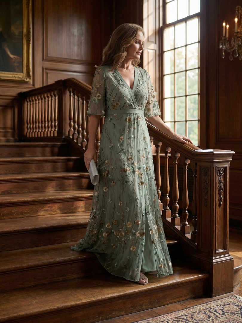 Livvy - Floral Halter Maxi Dress