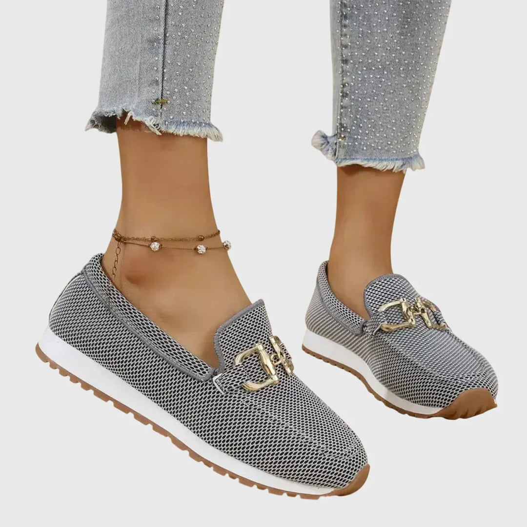 Sinclair - Sporty Buckle Loafers