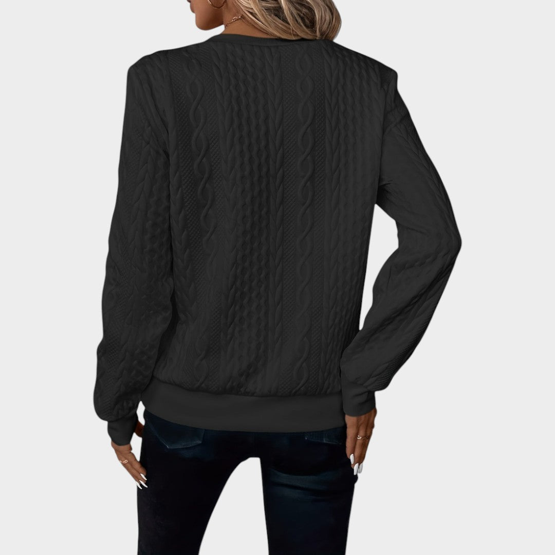 Aurelie - Soft Zip-Up Cardigan