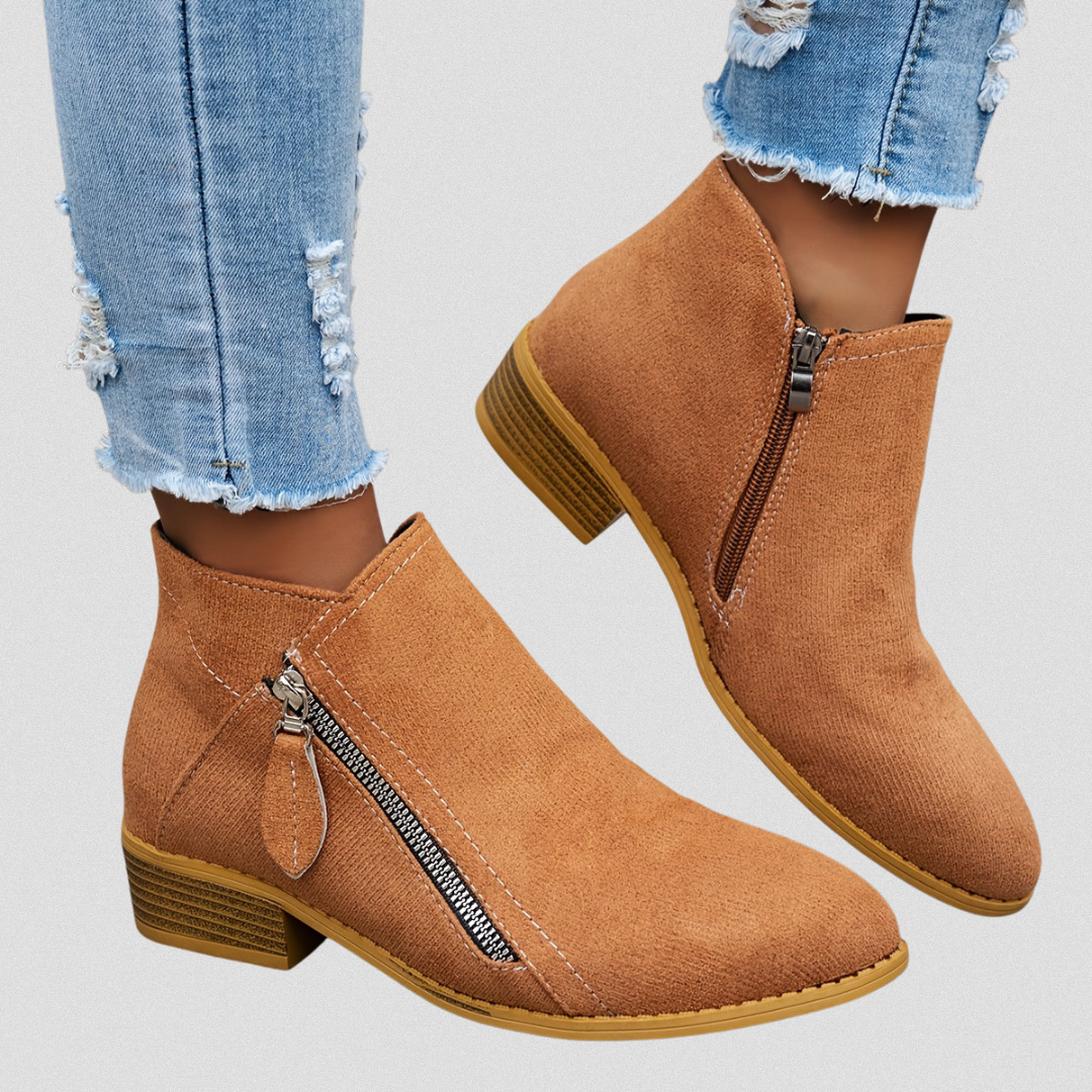 Blythe - Zip Ankle Boots