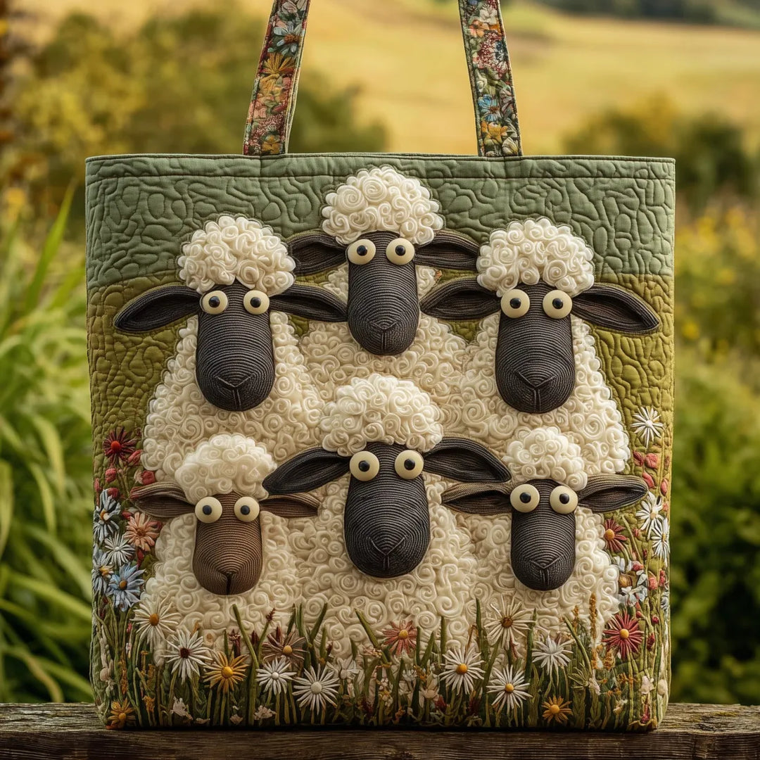 Bolsa Tote Acolchada - Cinco Ovejas