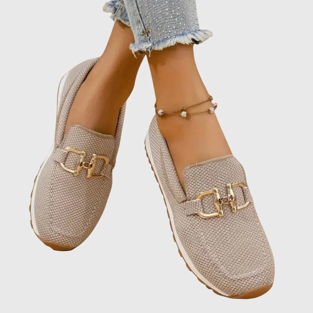 Sinclair - Sporty Buckle Loafers
