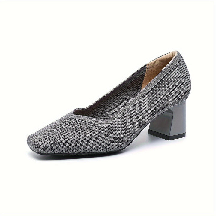 Antonia - Orthopedic Block Heel Pumps