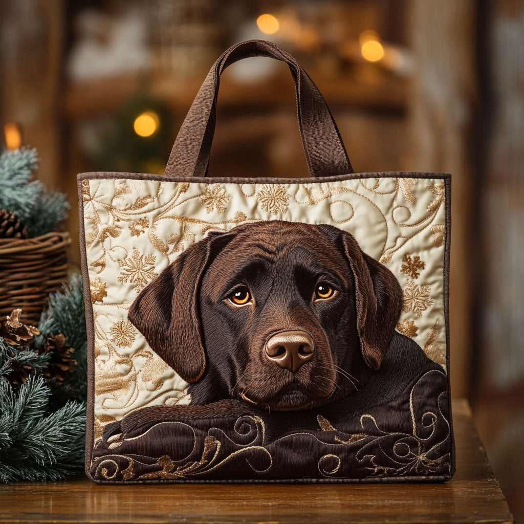 Bolso Tote Acolchado - Encanto de Labrador