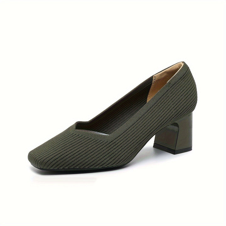 Antonia - Orthopedic Block Heel Pumps