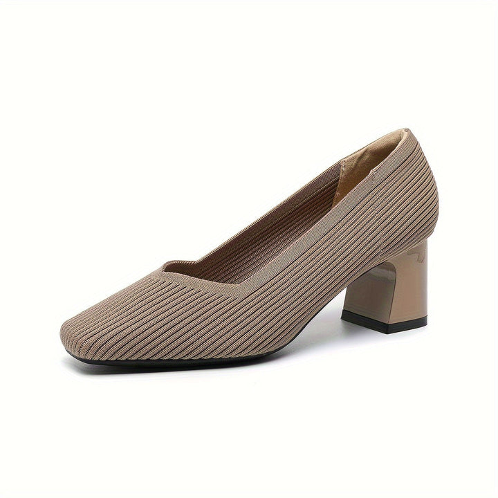 Antonia - Orthopedic Block Heel Pumps