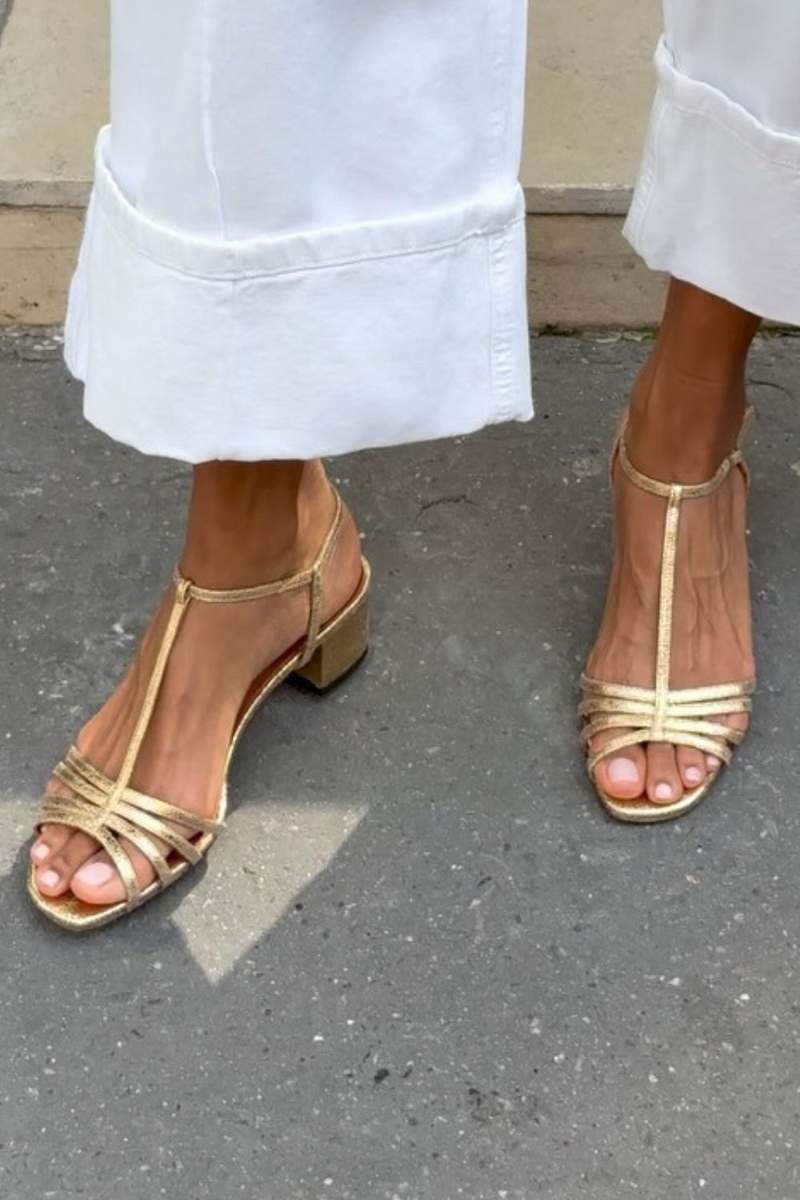 Pansy - Low Heel Sandals