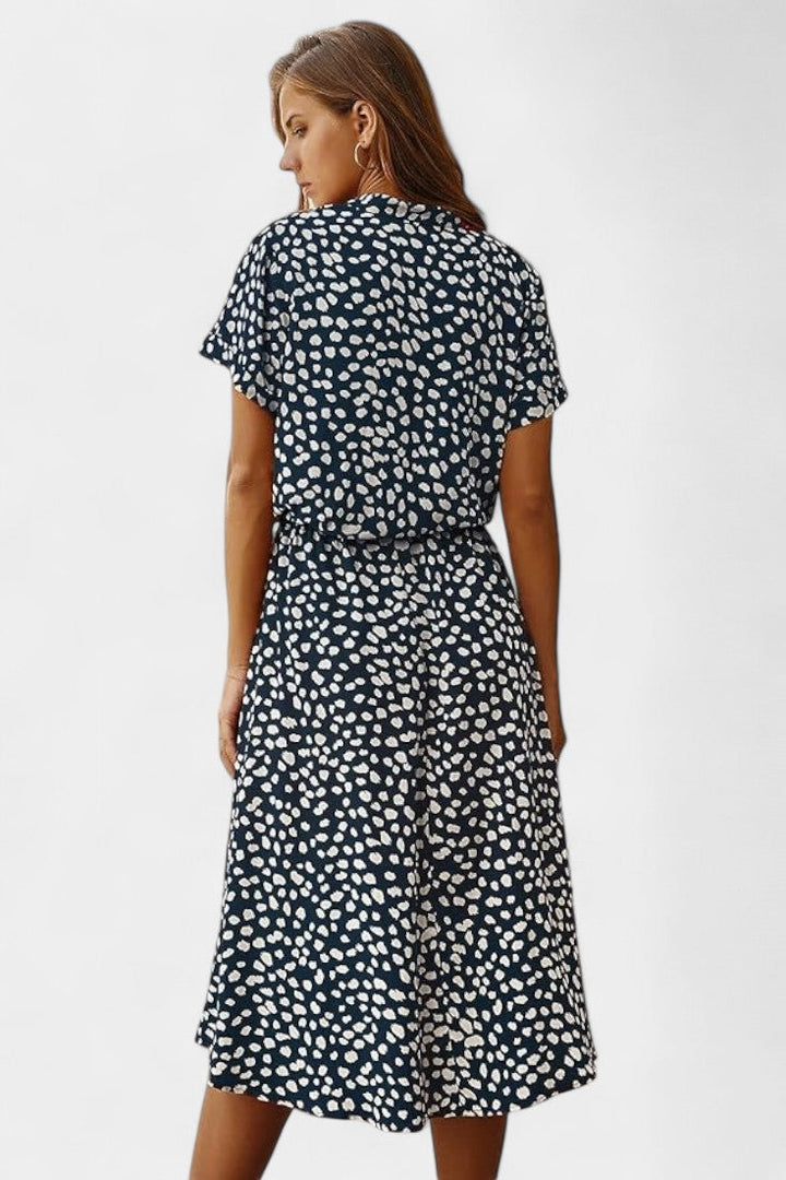 Armina - Polka Dot Midi Dress