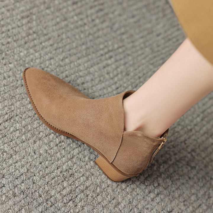 Maisie - Genuine Leather Western Boots