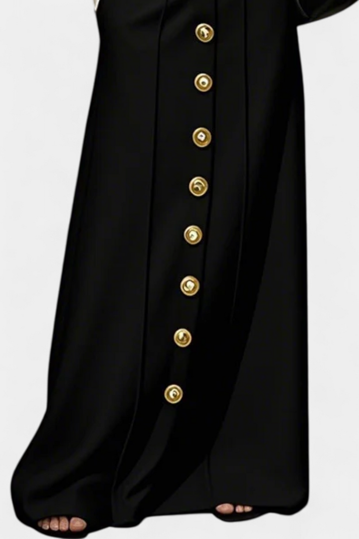 Rae - Button Front Pocket Skirt