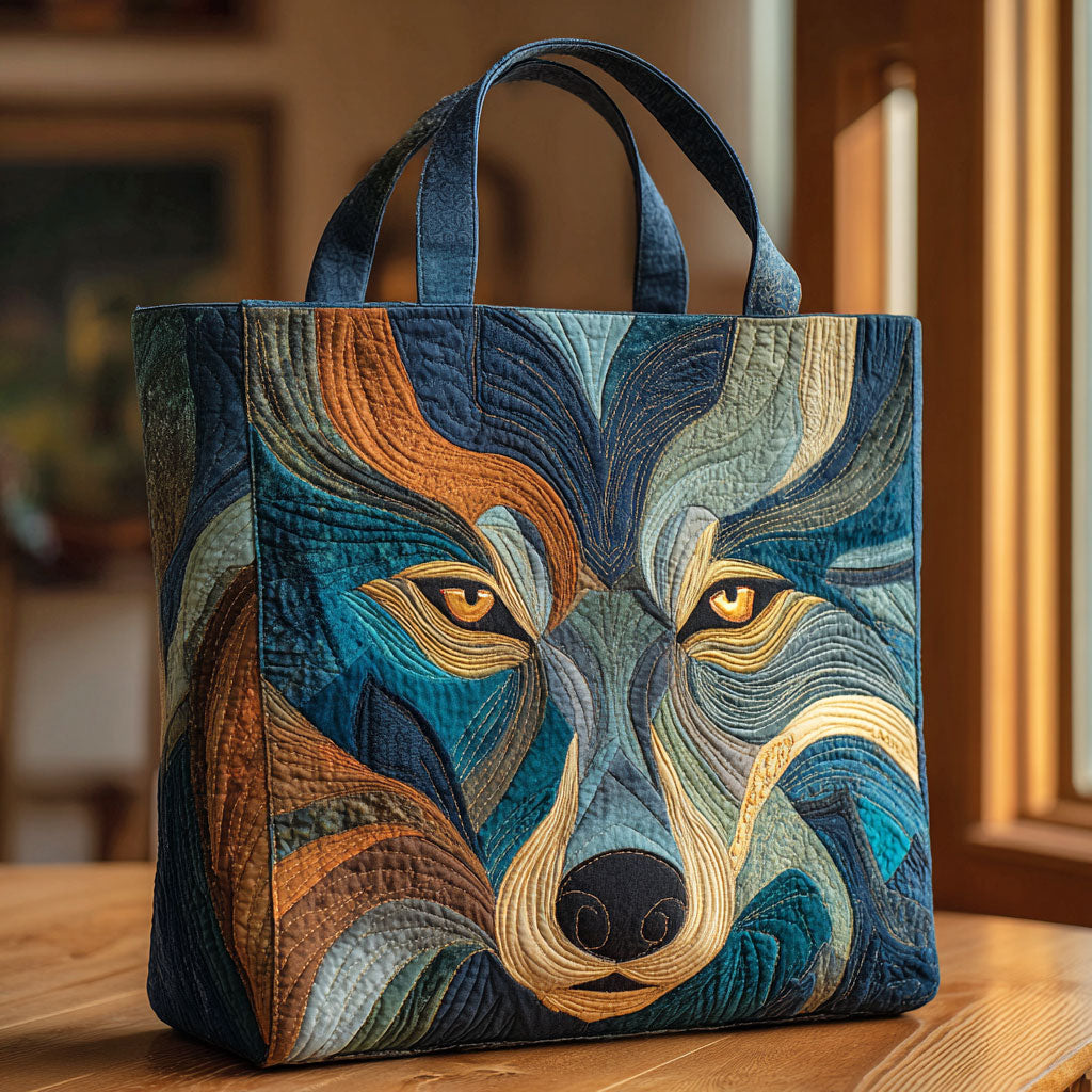 Northern Spirit Quilted Tote Bag