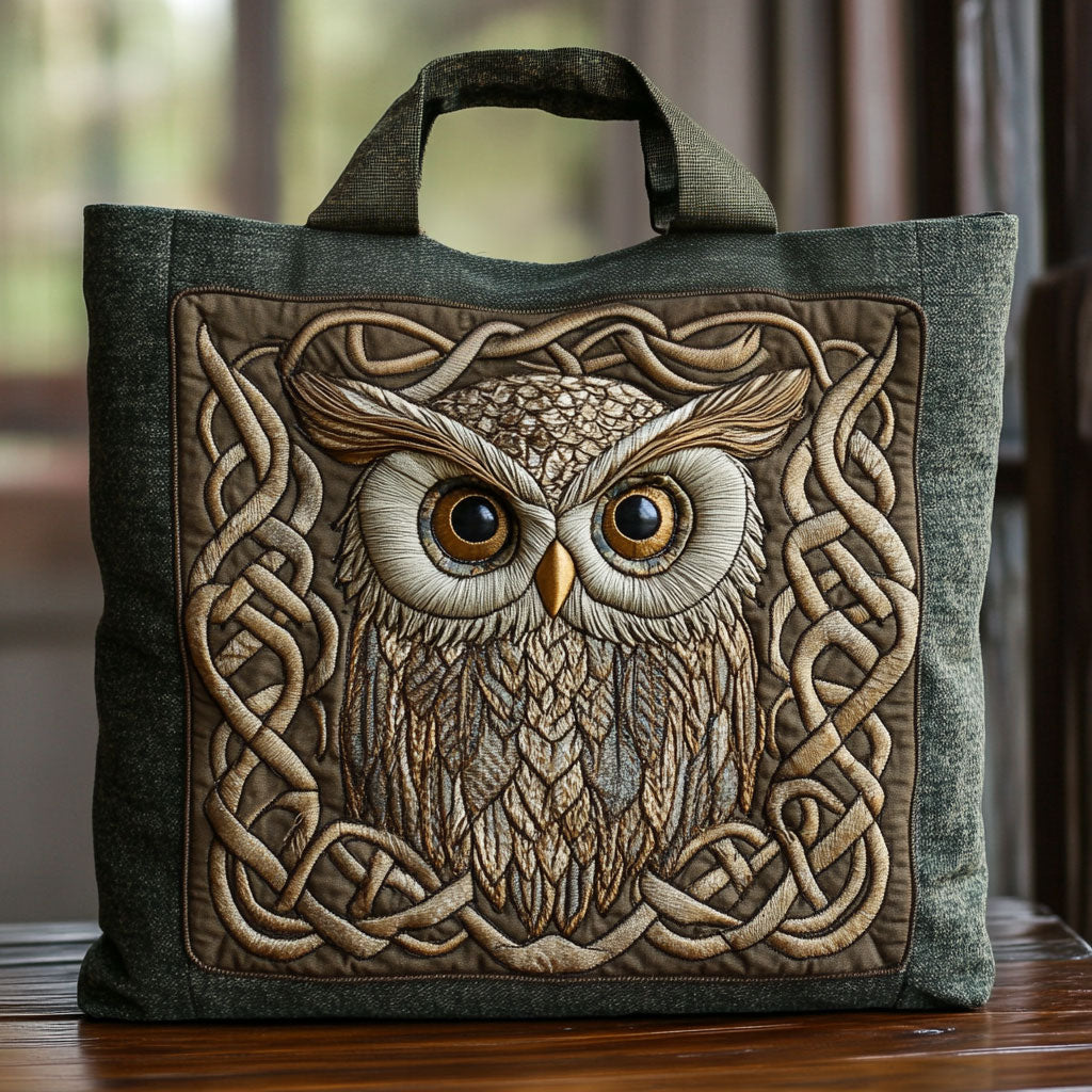 Bolsa Tote Acolchada Silent Oracle