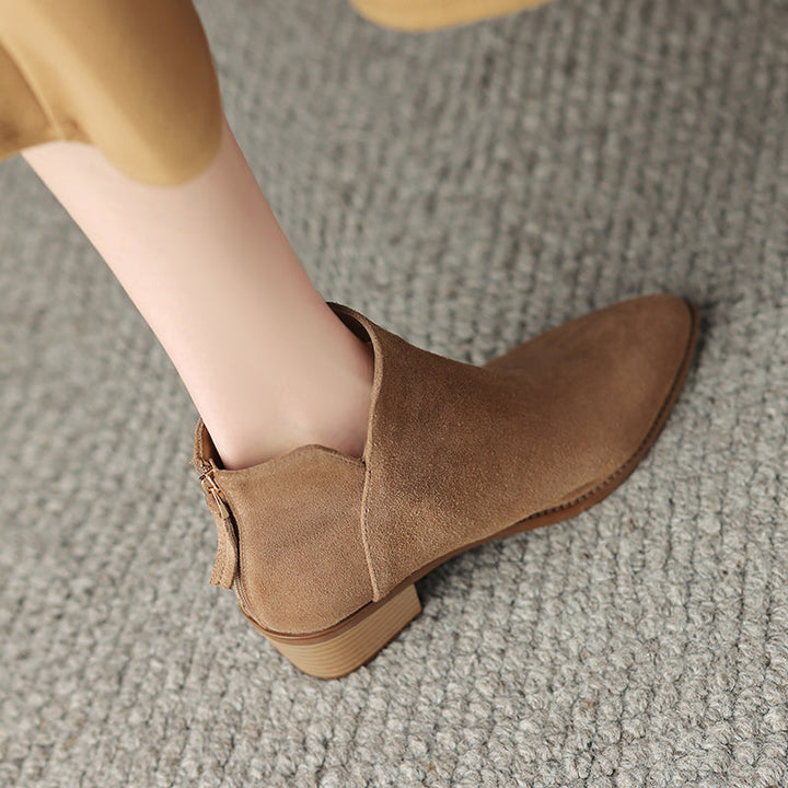 Maisie - Genuine Leather Western Boots