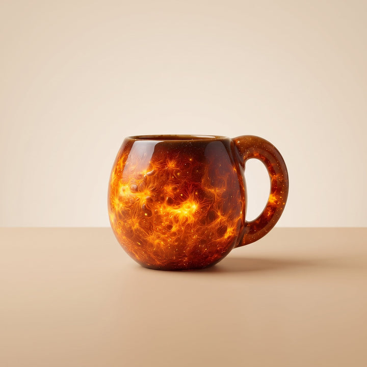 Fire and Earth Handcrafted Mug