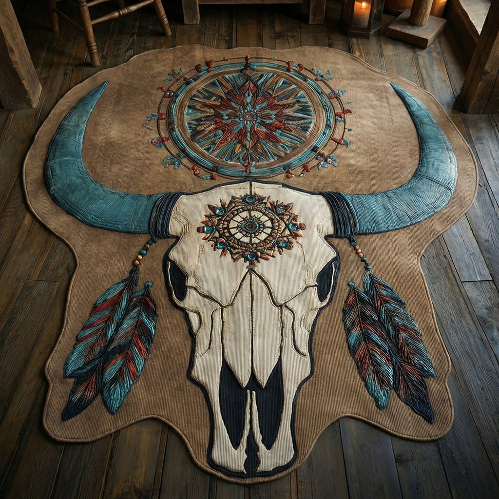 Ancient Echo Shaped Area Rug