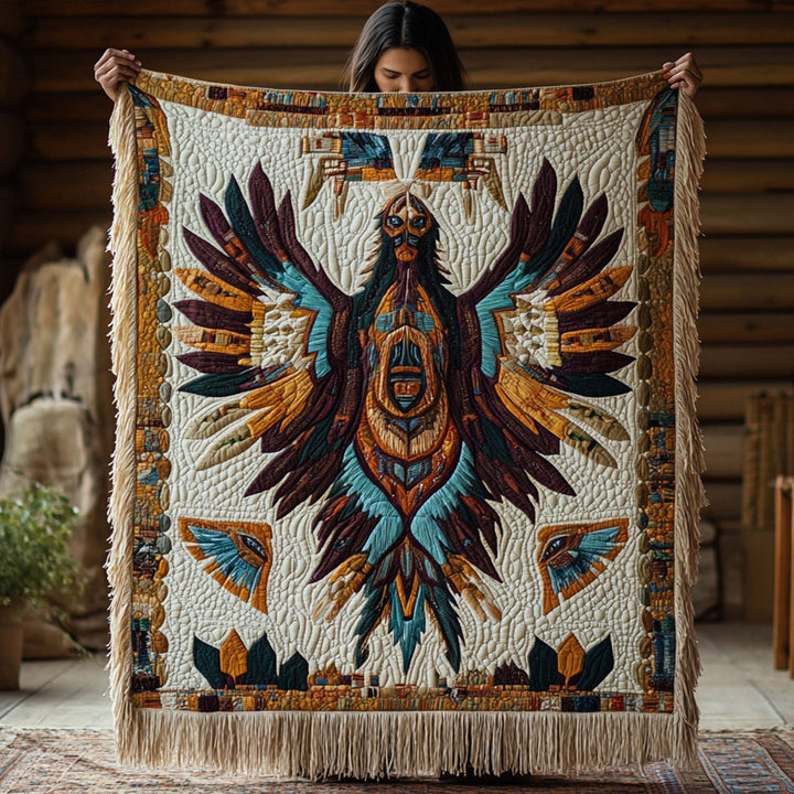 Ancient Echoes Woven Blanket