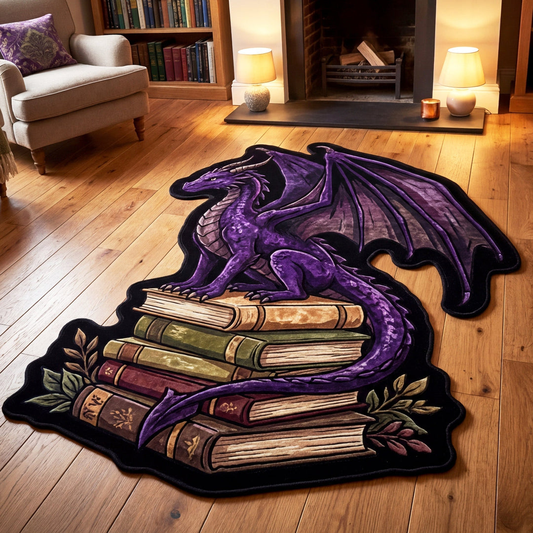 Ancient Wisdom Shaped Area Rug